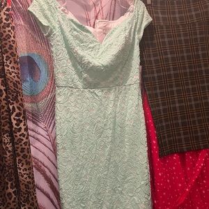 NWT Mint Lace Dress Sz 6